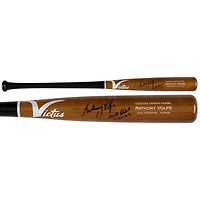 Anthony Volpe New York Yankees Autographed Victus Game Model Bat with "MLB Debut 3-30-23" Inscription