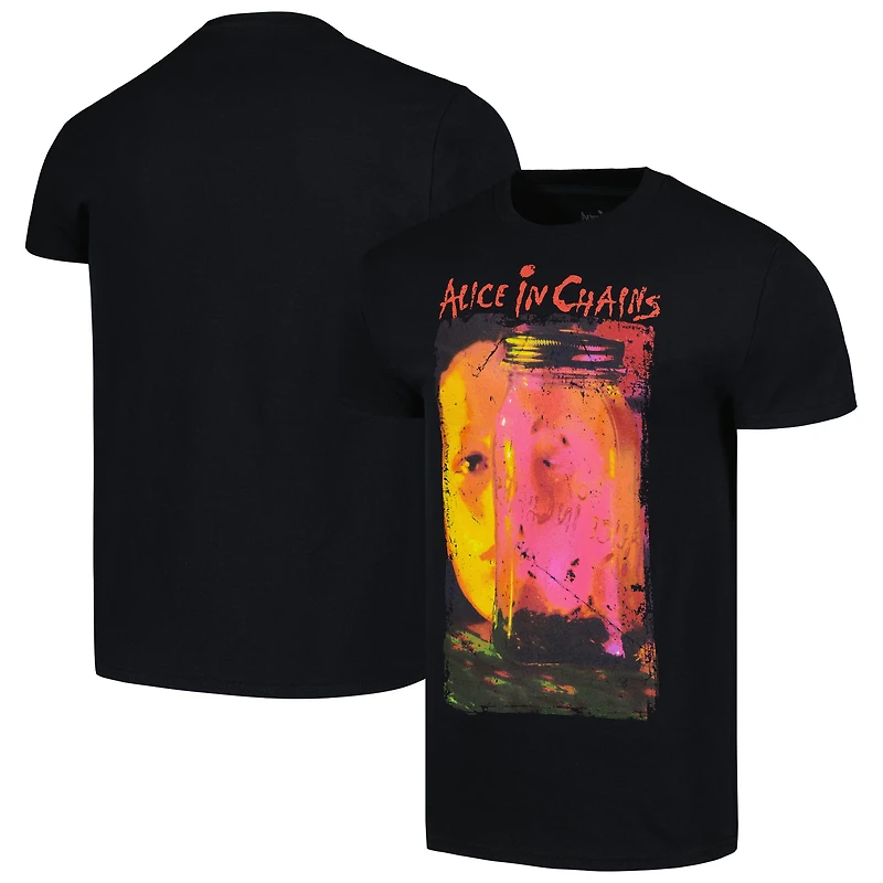 Men's Black Alice in Chains Jar of Flies T-Shirt