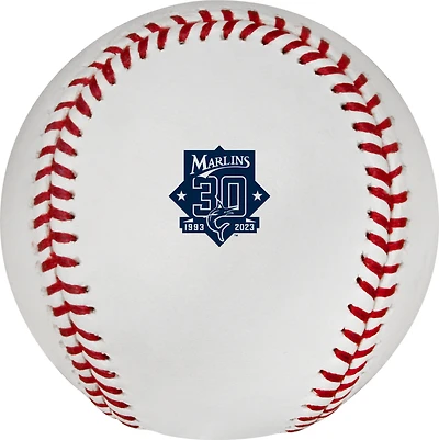 Miami Marlins 30th Anniversary Rawlings Baseball with Case