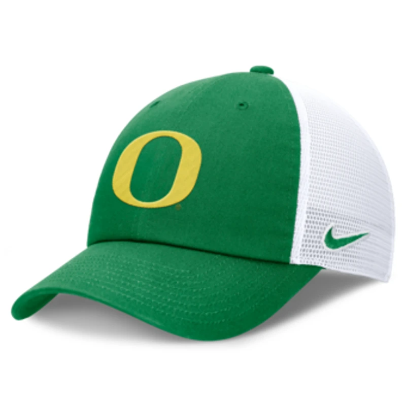Men's Nike Green Oregon Ducks Club Trucker Adjustable Hat