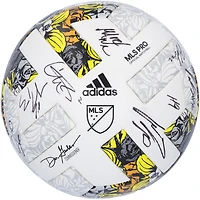 New York City FC Autographed Match-Used Soccer Ball from the 2022 MLS Season with 12 Signatures