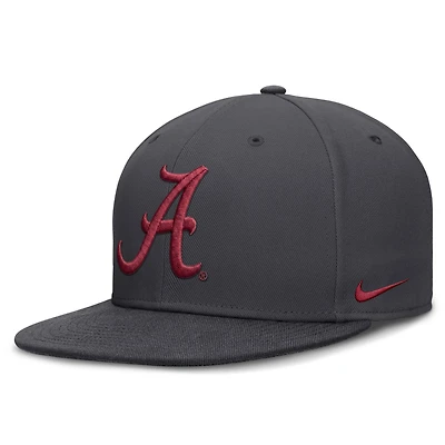 Men's Nike Anthracite Alabama Crimson Tide Pro Dri-FIT Fitted Hat