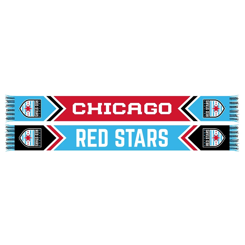 Chicago Red Stars Chevron Scarf