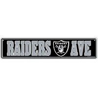 Las Vegas Raiders 4" x 18" Team Boulevard Metal Sign