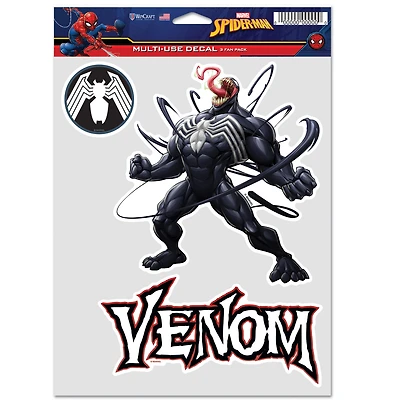 WinCraft Venom 3-Pack Multi-Use Decal Set