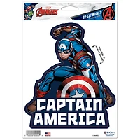 WinCraft Captain America 6" x 9" Indoor/Outdoor Magnet