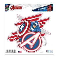 WinCraft Captain America 4.5" x 6" Die-Cut Magnet