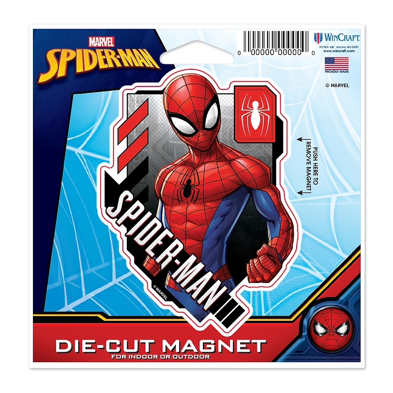 WinCraft Spider-Man 4.5" x 6" Die-Cut Magnet