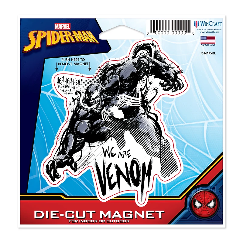 WinCraft Venom 4.5" x 6" Die-Cut Magnet