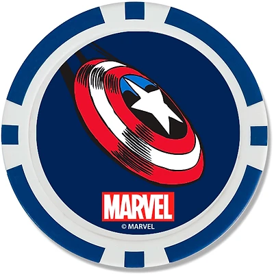 WinCraft Captain America Individual Oversized Ball Marker