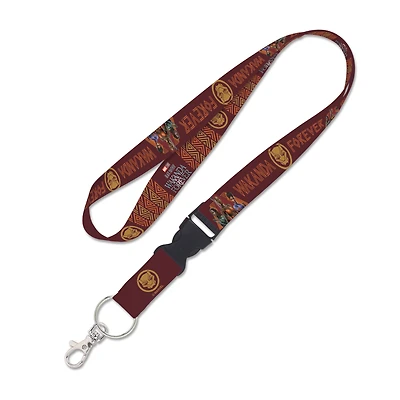WinCraft Black Panther Lanyard with Detachable Buckle