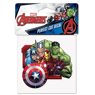 WinCraft The Avengers 4" x 4" Perfect Cut Decal