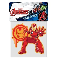 WinCraft Iron Man 4" x 4" Perfect Cut Decal