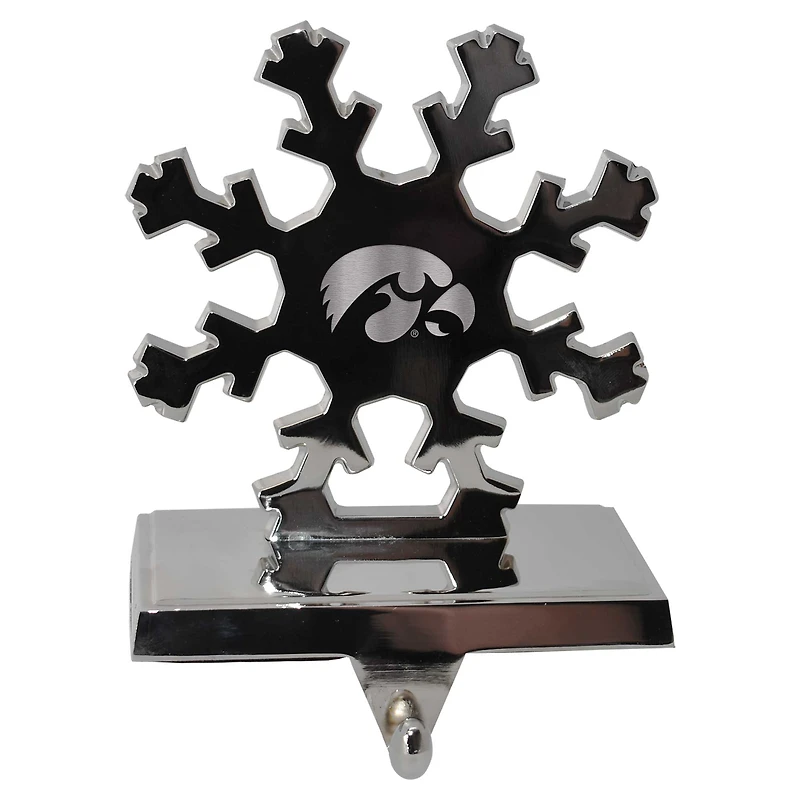 The Memory Company Iowa Hawkeyes Snowflake Stocking Holder