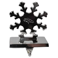 The Memory Company Denver Broncos Snowflake Stocking Holder