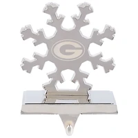 The Memory Company Green Bay Packers Snowflake Stocking Holder