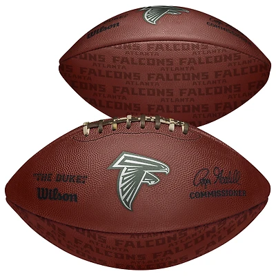 Atlanta Falcons Unsigned Wilson Showcase Duke Pro Football