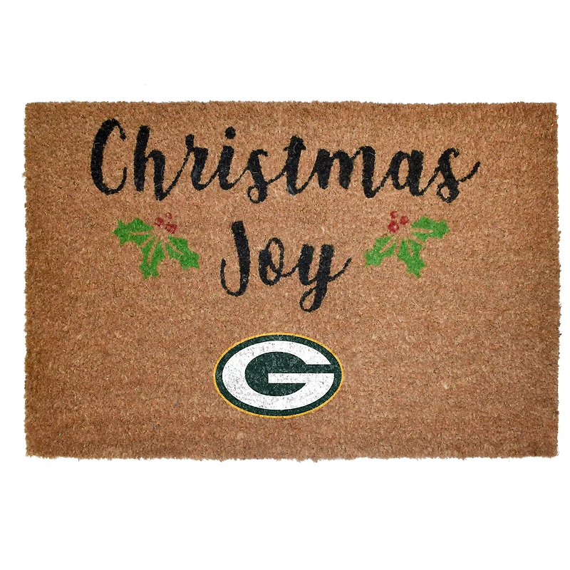 The Memory Company Green Bay Packers 23" x 35" Holiday Door Mat
