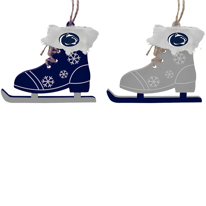 The Memory Company Penn State Nittany Lions Two-Pack Ice Skate Ornament Set