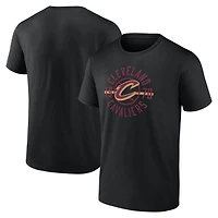 Men's Fanatics Black Cleveland Cavaliers Trophy Celebration T-Shirt