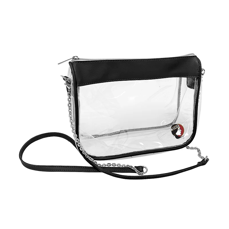 Florida State Seminoles Hype Stadium Crossbody Clear Bag