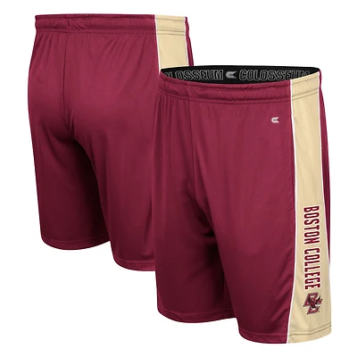 Men's Colosseum Garnet Boston College Eagles Panel Shorts