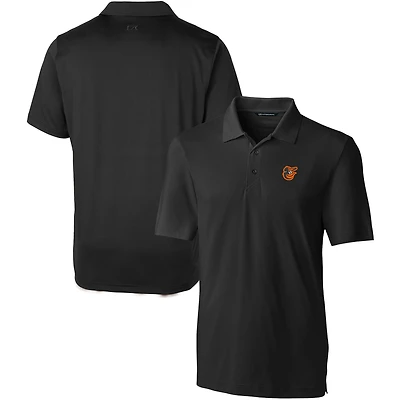 Men's Cutter & Buck  Black Baltimore Orioles Forge Stretch Polo