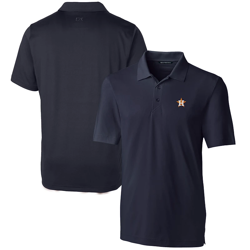 Men's Cutter & Buck  Navy Houston Astros Forge Stretch Polo