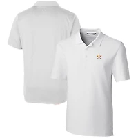 Men's Cutter & Buck  White Houston Astros Forge Stretch Polo