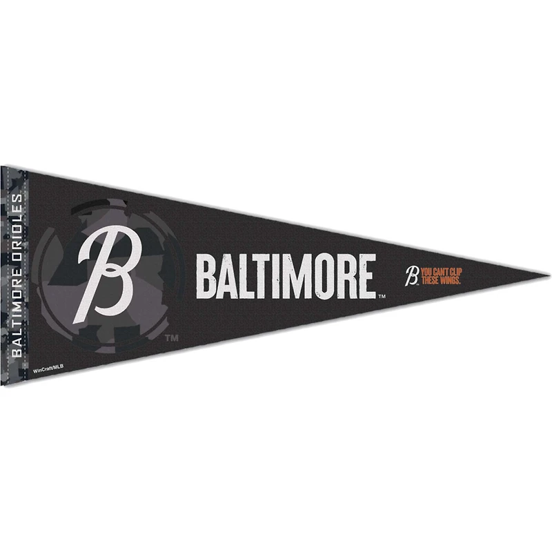 WinCraft Baltimore Orioles 12" x 30" 2023 City Connect Premium Pennant