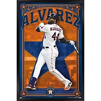 Yordan Alvarez Houston Astros 23" x 34" Framed Player Poster