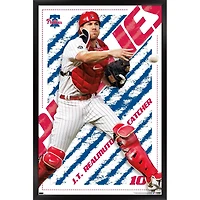 J.T. Realmuto Philadelphia Phillies 23" x 34" Framed Player Poster