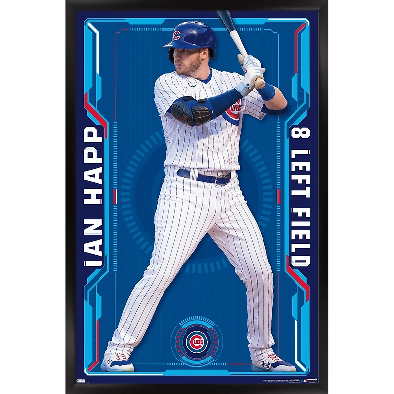 Ian Happ Chicago Cubs 23" x 34" Framed Player Poster