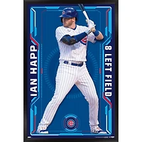 Ian Happ Chicago Cubs 23" x 34" Framed Player Poster