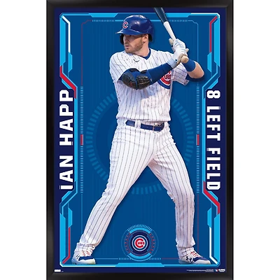 Ian Happ Chicago Cubs 23" x 34" Framed Player Poster