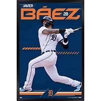 Javier Báez Detroit Tigers 23" x 34" Framed Player Poster