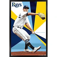 Shane McClanahan Tampa Bay Rays 23" x 34" Framed Player Poster