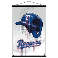 Texas Rangers 24" x 34.75" Magnetic Framed Team Poster
