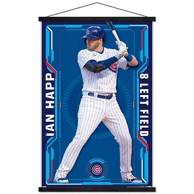 Ian Happ Chicago Cubs 24" x 34.75" Magnetic Framed Player Poster