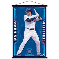 Ian Happ Chicago Cubs 24" x 34.75" Magnetic Framed Player Poster