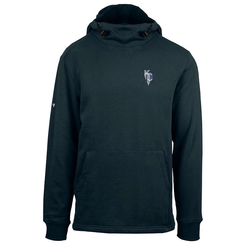 Men's Levelwear Navy Kansas City Royals City Connect Shift Insignia Core Pullover Hoodie