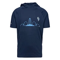 Men's Levelwear Navy Kansas City Royals City Connect Phase Core Hoodie T-Shirt