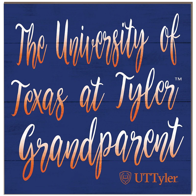 Texas Tyler Patriots 10'' x 10'' Grandparent Plaque