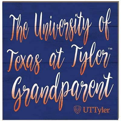 Texas Tyler Patriots 10'' x 10'' Grandparent Plaque