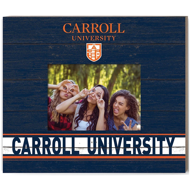 Carroll University Pioneers 11'' x 13'' Team Spirit Scholastic Picture Frame