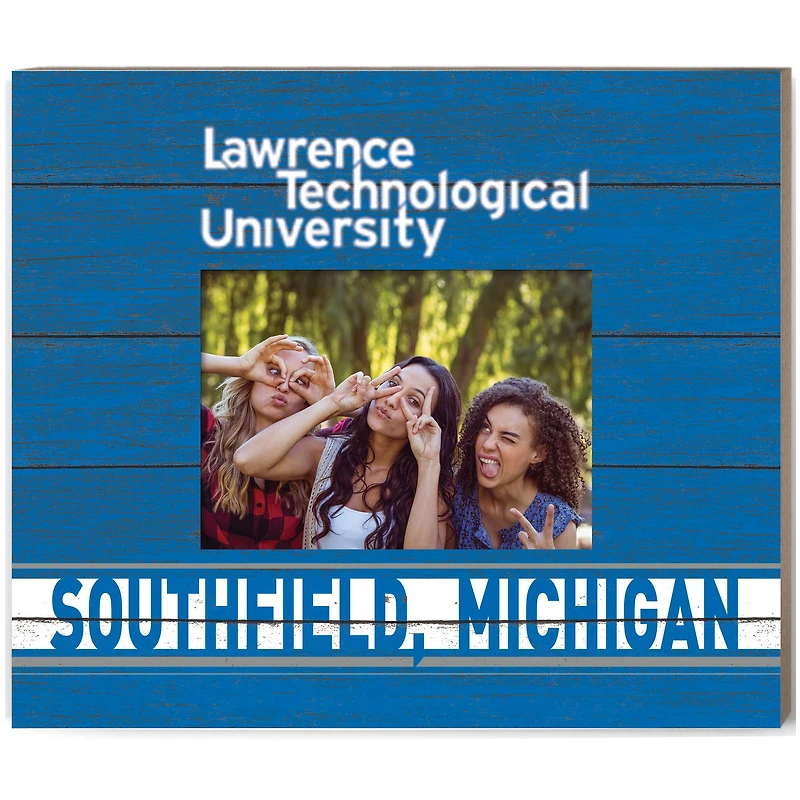 Lawrence Technological University Blue Devils 11'' x 13'' Team Spirit Scholastic Picture Frame