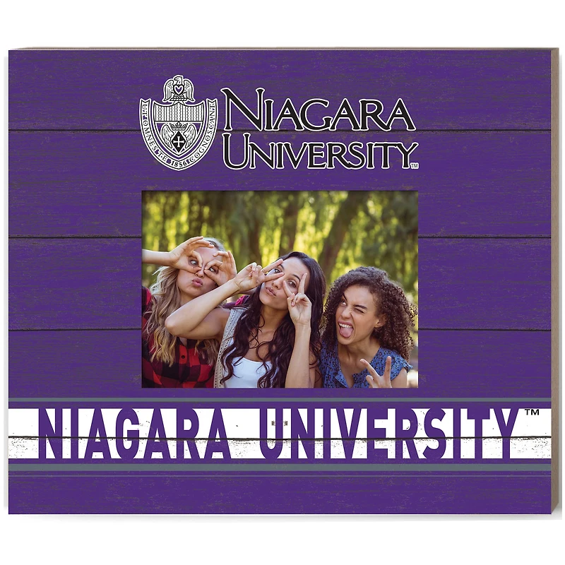 Niagara Purple Eagles 11'' x 13'' Team Spirit Scholastic Picture Frame