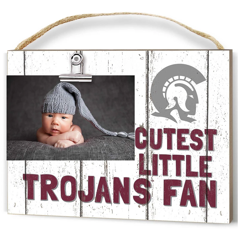 Arkansas Little Rock Trojans 8'' x 10'' Cutest Little Weathered Logo Clip Photo Frame