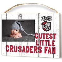 Belmont Abbey Crusaders 8'' x 10'' Cutest Little Weathered Logo Clip Photo Frame