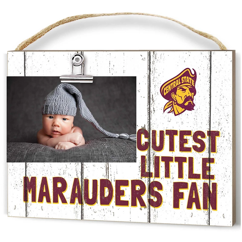 Central State Marauders 8'' x 10'' Cutest Little Weathered Logo Clip Photo Frame